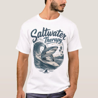 Saltwater Therapy Surfwave T-shirt