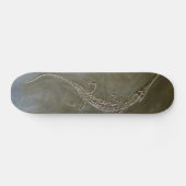 Saltwaterkrokodil Fossil Steneosaurus bollensis Persoonlijk Skateboard (Horizontaal)