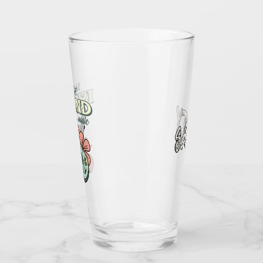 Salty AF Island Muziek Glas (Links)