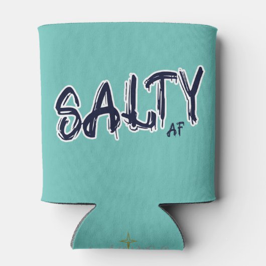 Salty AF Lounge Blikjeskoeler (Achterkant)