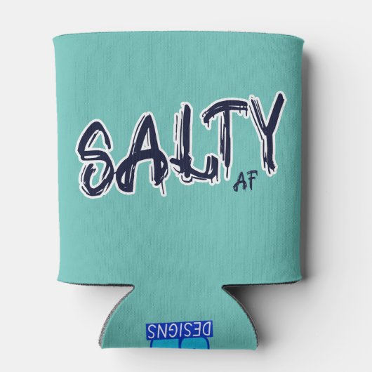 Salty AF Lounge Blikjeskoeler (Achterkant)