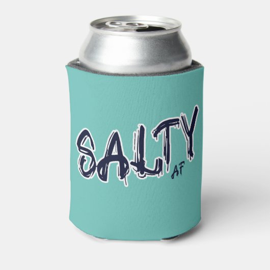 Salty AF Lounge Blikjeskoeler (Blikje Achterkant)