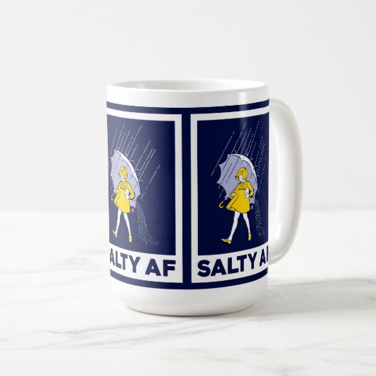 Salty AF-Mok Koffiemok (Voorkant rechts)