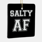 SALTY AF PINGING PONG BALL KERAMISCH ORNAMENT (Rechts)