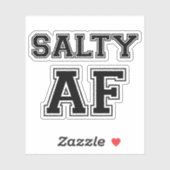 SALTY AF STICKER (Vel)