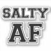 SALTY AF STICKER (Voorkant)