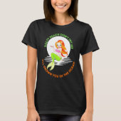 Salty Beach Dont Try Me Zeemeermin Vrouwen Meisjes T-shirt (Voorkant)