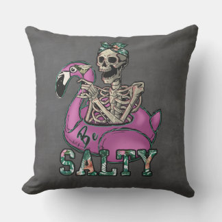 Salty Beach Skelet Buitenkussen