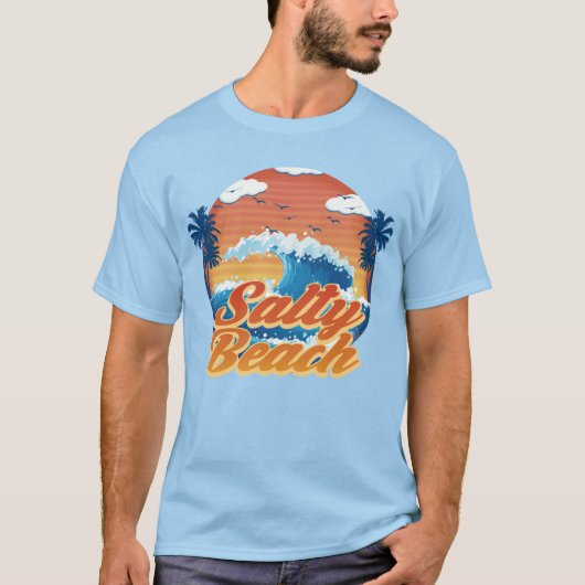 Salty Beach T-shirt (Voorkant)