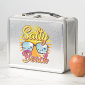 Salty Beach | Tropische zon en palmboom (In situ)