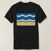 Salty Brine State Beach Rhode Island Crashing Wave T-shirt (Design voorkant)