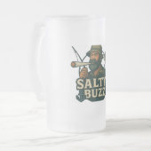 Salty Buzz Classic Mug, 11 oz Matglas Bierpul (Voorkant links)