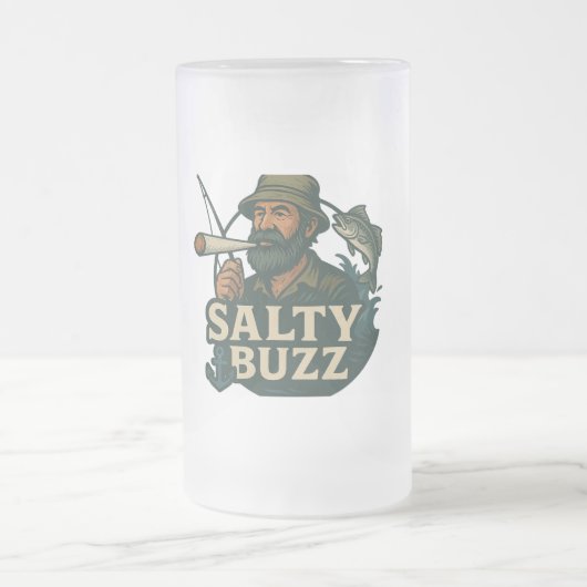 Salty Buzz Classic Mug, 11 oz Matglas Bierpul (Center)
