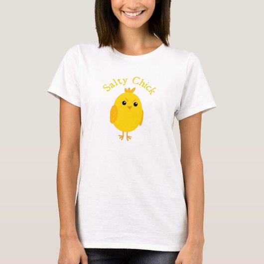 Salty Chick Tee Shirt (Voorkant)