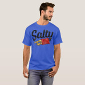 Salty Chips Funny T-shirt (Voorkant volledig)