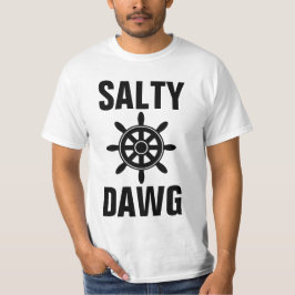 SALTY DAWG Mannen NAUTICAL T-SHIRTS