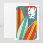 Salty Daze Surfen Kaart (Voorkant / Achterkant)