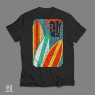Salty Daze Surfen T-shirt