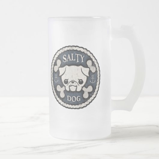 Salty Dog-bd Matglas Bierpul (Rechts)