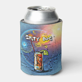 Salty Dog Cocktail (#6 van de 12 Reeksen van de On Blikjeskoeler
