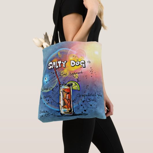 Salty Dog Cocktail (#6 van de 12 Reeksen van de On Tote Bag (Dichtbij)