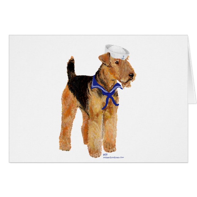 Salty Dog Sailor (Voorkant Horizontaal)