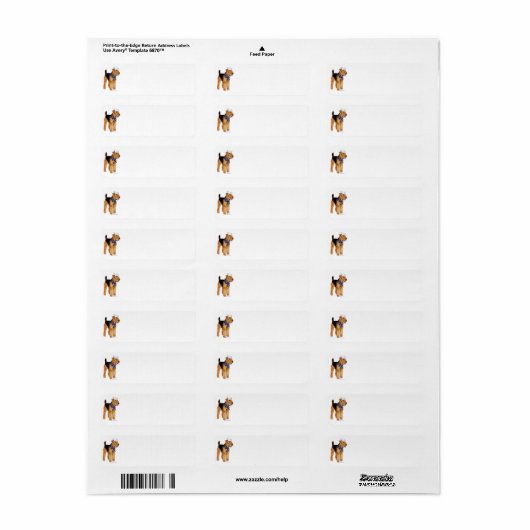 Salty Dog Sailor Etiket (Full Sheet)