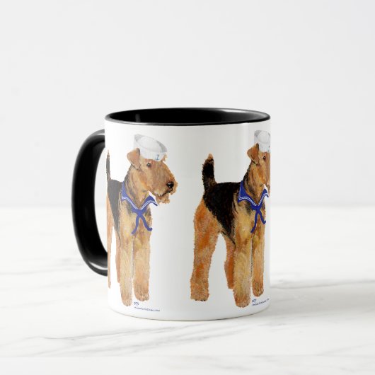 Salty Dog Sailor Mok (Voorkant links)