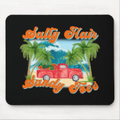 Salty Hair, Sandy Toes | Tropisch eiland Muismat (Voorkant)