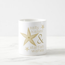 Salty Kisses Starfish Wishes Koffiemok