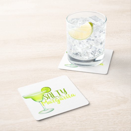 Salty Margarita Kartonnen Onderzetters (Insitu)