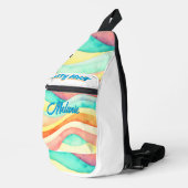 Salty Mom Beach Stijl Sling Bag (Rechterhoek)