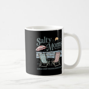 Salty Moms Beach Club Retro Vakantie Kustsfeer Koffiemok
