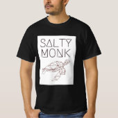 SALTY MONK, Surfing, Ocean, Zee Turtle T-Shirt (Voorkant)