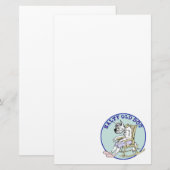 Salty Old Dog Briefpapier (Voorkant / Achterkant)