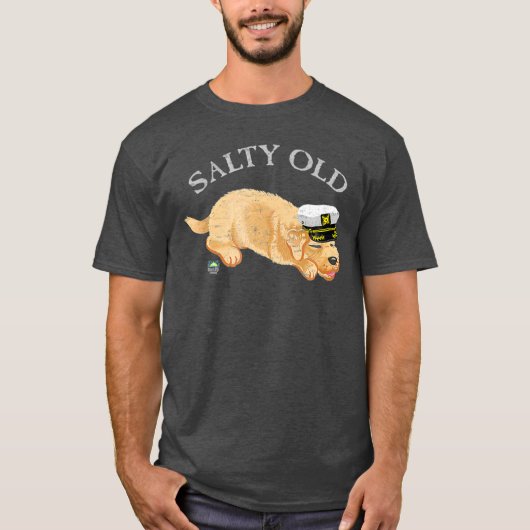 Salty Old Dog T-shirt (Voorkant)
