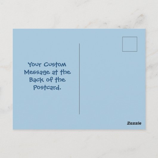 Salty Potato Soup Briefkaart (Achterkant)