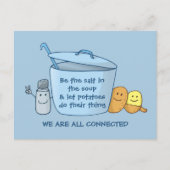 Salty Potato Soup Briefkaart (Voorkant)