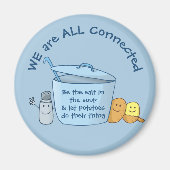 Salty Potato Soup Magnet (Voorkant)