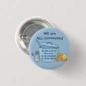 Salty Potato Soup Magnet Button (Voorkant /achterkant)
