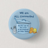 Salty Potato Soup Magnet Button (Voorkant)