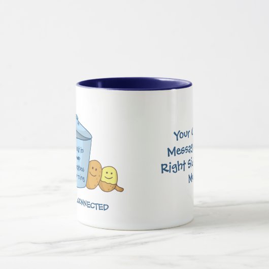 Salty Potato Soup Mok (Midden)