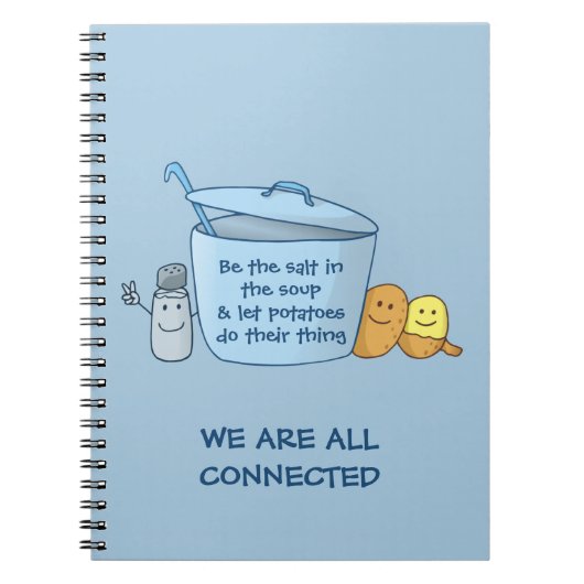 Salty Potato Soup Notitieboek (Voorkant)