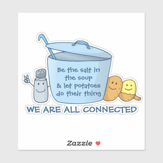 Salty Potato Soup Sticker (Vel)