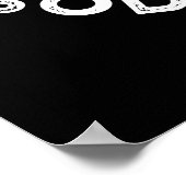 Salty Puns is sodi-yummm Funny Natrium Pun Dark BG Poster (Hoek)