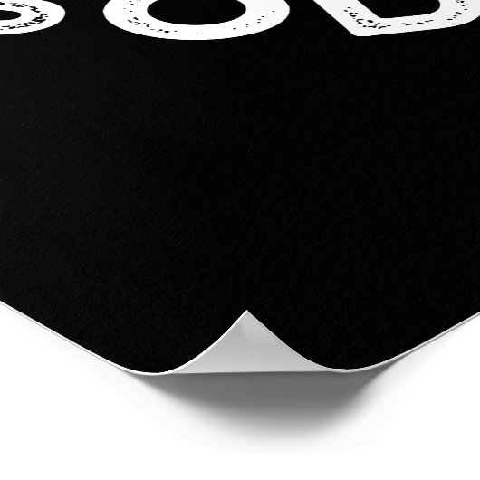 Salty Puns is sodi-yummm Funny Natrium Pun Dark BG Poster (Hoek)