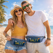 Salty -Retro 1969 California License Plate Graphic Heuptasje