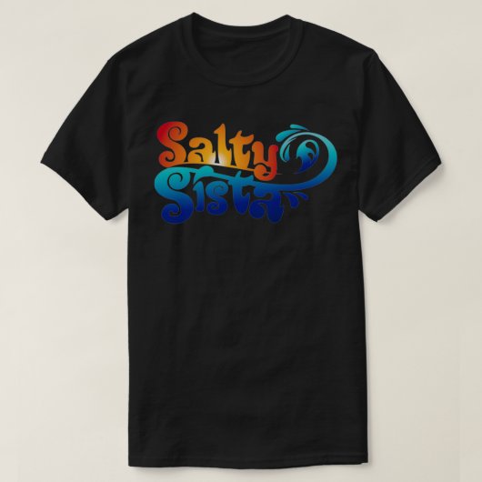 Salty Sista T-shirt (Design voorkant)