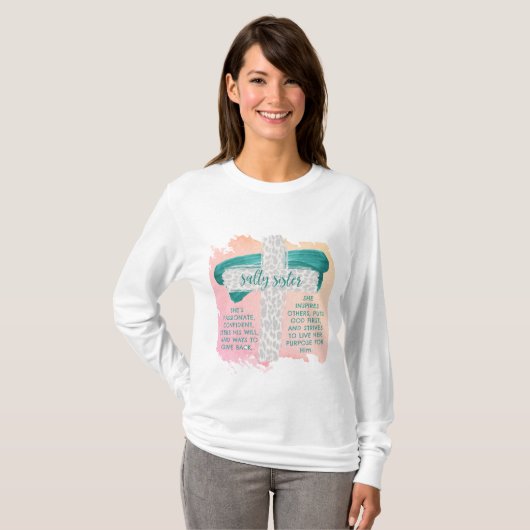 Salty Sister Sweatshirt (Voorkant volledig)