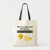 Salty Snacks Tote Bag (Voorkant)